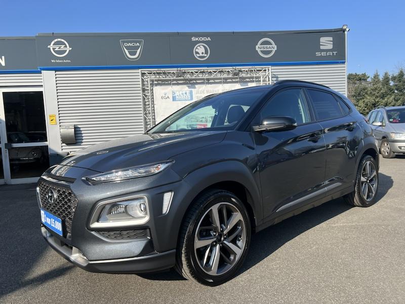 Hyundai Kona 1.0 T-GDI PREMIUM LEDER*SHZG*SMART-LINK*HEAD-UP*R-CAM